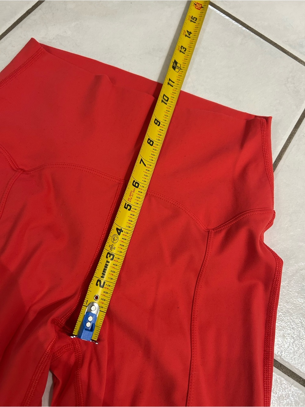 JoyLab Bright Orange/Red Flared High-Rise Leggings - Picture 6 of 10